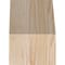 Ekena Millwork 5 1/2"W x 8"D x 8"H Merced Smooth Knee Brace, Douglas Fir BRC06X08X08MRC00SDF - alternate 4
